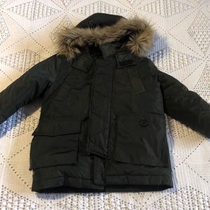 Boys Zara Army Green Jacket
